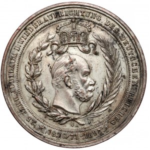 Niemcy, Prusy, Wilhelm II, Medal 1895 - 25 lat panowania