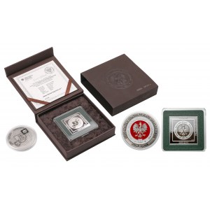 Służba Kontrwywiadu Wojskowego SREBRO - medal i coin