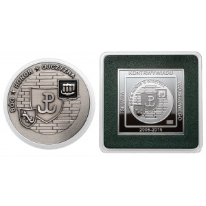 Służba Kontrwywiadu Wojskowego SREBRO - medal i coin