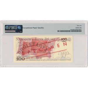 100 złotych 1979 - EU 0000000 - WZÓR - No.0729