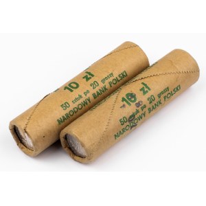 Banknote roll of 20 pennies 1983 and 1985 (2pcs)