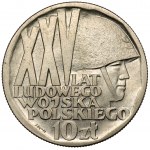 MIEDZIONIKIEL 10 gold sample 1968 XXV years of the LWP