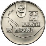 MIEDZIONIKIEL 10 gold sample 1972 Port of Gdynia