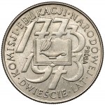 Próba MIEDZIONIKIEL 10 złotych 1973, 200 lat KEN - mały kaganek