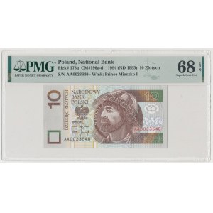 10 złotych 1994 - AA