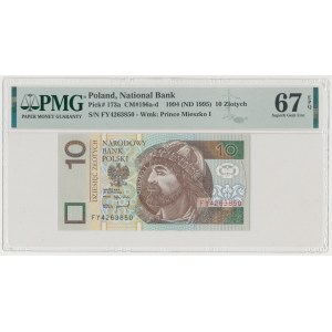 10 złotych 1994 - FY