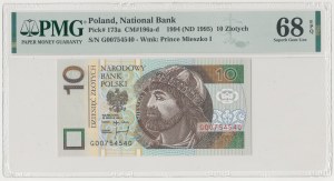 10 złotych 1994 - GO