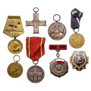 Krzyż Grunwaldu, Zasłużonym na Polu Chwały i inne (8szt)