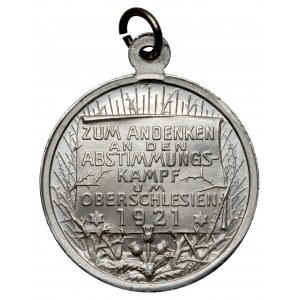 Górny Śląsk, Medalik plebiscytowy 1921