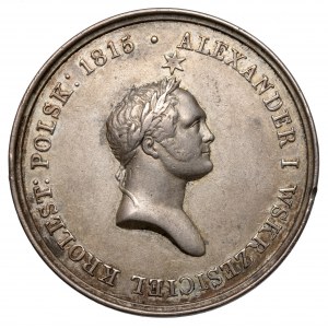 Medal, Dobroczyńcę swojego opłakująca Polska 1826 - DUŻY