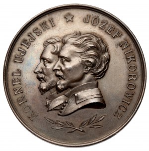 Medal, Kornel Ujejski i Józef Nikorowicz 1893 r.