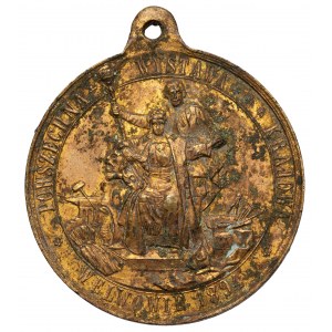 Medal, Powszechna Wystawa Krajowa Lwów 1894 - rzadki