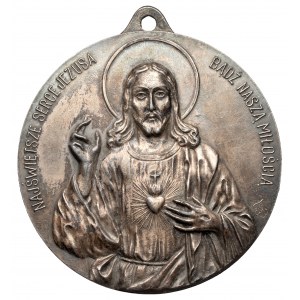 Medalion Najświętsze Serce Jezusa (86mm)