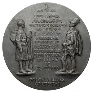 Medal, Legioniści w hołdzie Izabelli Croy 1916