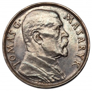 Czechosłowacja, Medal, 85-rocznica urodzin Tomasa Masaryka 7.III.1935