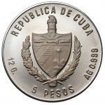 Kuba, 5 pesos 1980