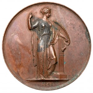 Niemcy, Medal 1842 - Christensen, auf Adam Itzstein
