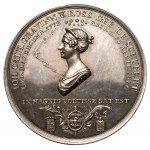 Medal, Johanna Catharina SCHUBERT von Ross 1814 r. (WARSZAWA)