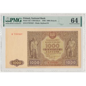 1.000 złotych 1946 - E (Mił.122b)