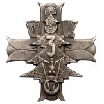 PSZnZ, Odznaka 3 DSK Dywizja Strzelców Karpackich SREBRO + legitymacja do odznaki SBSK (Tobruk)