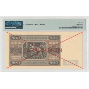 500 złotych 1948 - SPECIMEN - A