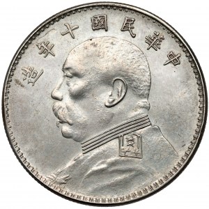 Chiny Republika, Shikai, Yuan / Dollar rok 10 (1921)