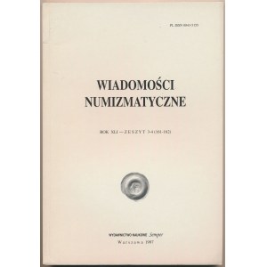 Wiadomości numizmatyczne 1997/3-4