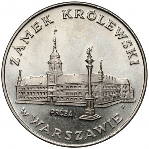 Próba NIKIEL 100 złotych 1974 Zamek Królewski
