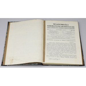 WNA 1918 nr 12 i Kompletny rocznik 1919 - we wspólnej oprawie z epoki