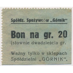 Spółdzielnia Spożywców GÓRNIK (Wiśniówka Wielka) - 20 groszy