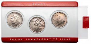 10 złotych 1967-1968 (3szt) - w opakowaniu eksportowym