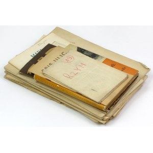 Set of maps and guidebooks - mainly early post-war years