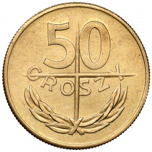 Proben von Messing 50 Pfennige 1974 - DECEASED Briefmarken
