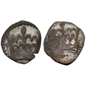 Ladislaus III Varna, Cracow denarii (2pcs)