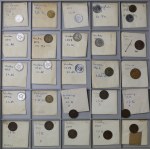 Zbiorek 534 szt. drobnych monet obiegowych świata