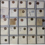 Eine Sammlung von 534 kleinen Umlaufmünzen der Welt