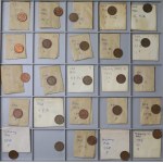 Eine Sammlung von 534 kleinen Umlaufmünzen der Welt