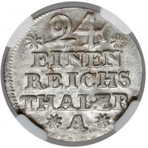 Prussia, Frederick II, 1/24 thaler 1753-A