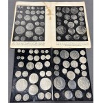 CHOMIÑSKI, Private collection of Polish coins - with a MAKEUP of plates and clippings from WK 1925