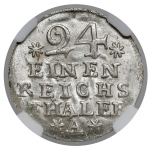 Preussen, Friedrich II, 1/24 Taler 1757-A