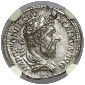Macrinus (217-218 n. Chr.) Denarius, Rom