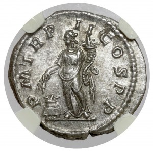 Macrinus (217-218 AD) AR Denarius, Rome