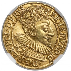 Sigismund III Vasa, Ducat Gdansk 1595