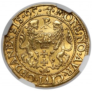 Sigismund III Vasa, Ducat Gdansk 1595