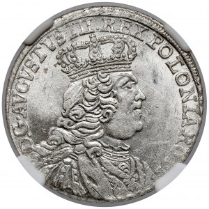 Augustus III Saxon, Double gold Leipzig 1753