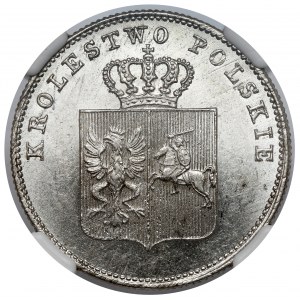 November Uprising, 2 zloty 1831 KG