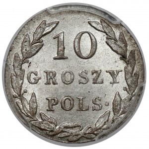 10 groszy polskich 1825 IB - PIĘKNE