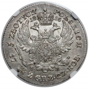 5 złotych polskich 1816 IB - pierwsze