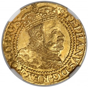 Stefan Batory, Ducat Gdansk 1586