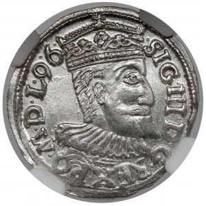 Sigismund III Vasa, Trojak Wschowa 1596 - minted